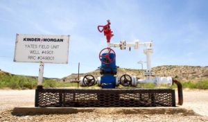 The original oil well that dates back to the 1920s, The Yates oil field has been producing continuously since the 1920s.