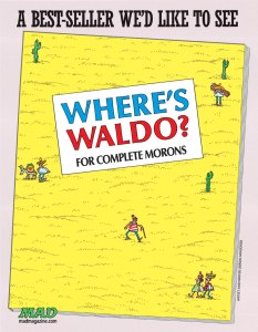 If the panda is hard to find, try this one from Mad Magazine (April 1992).