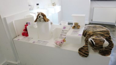 Each item on display in the museum includes a story of how the romance fell apart.