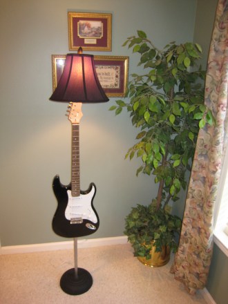 Guitar Lamp