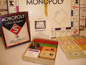The 1935 edition of Monopoly