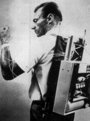 1963. The first prototype insulin pump.